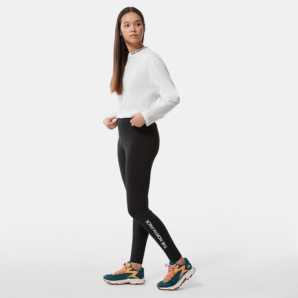 The North Face Leggings Womens Australia - The North Face Zumu Black (GVT-241853)